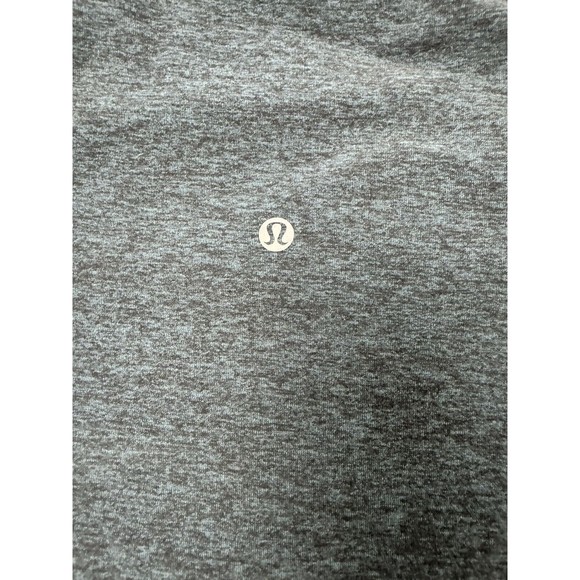 Lululemon Morning Miles L/S Pullover Top \8 Pleated Shoulder Mock Neck Cuffins - Picture 3 of 8